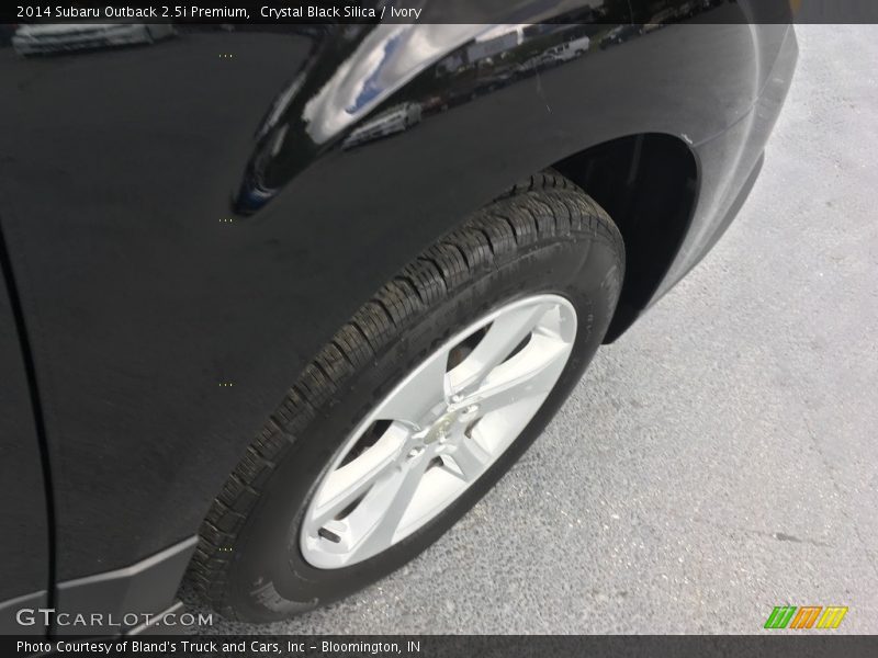 Crystal Black Silica / Ivory 2014 Subaru Outback 2.5i Premium