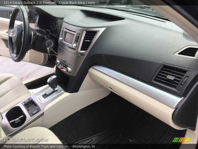 Crystal Black Silica / Ivory 2014 Subaru Outback 2.5i Premium