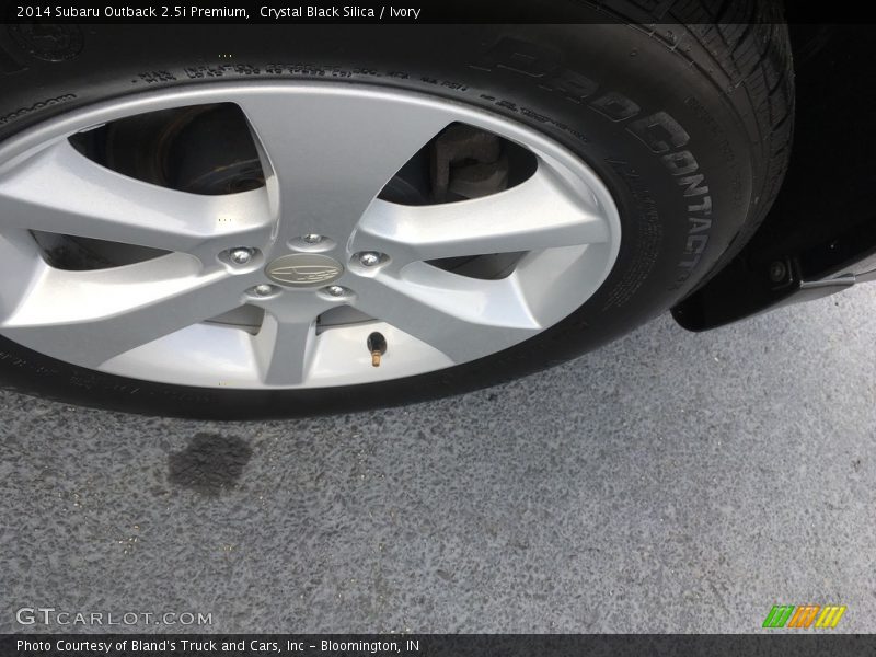 Crystal Black Silica / Ivory 2014 Subaru Outback 2.5i Premium