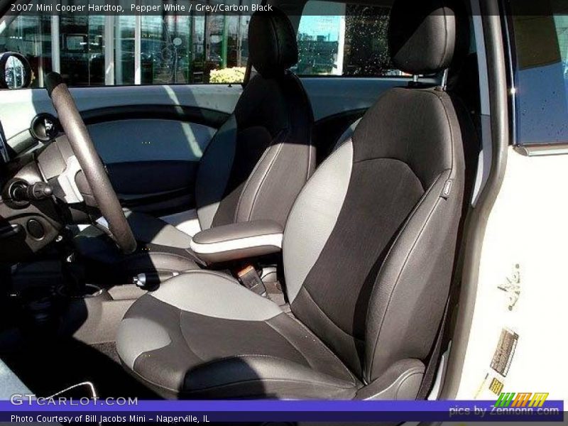 Pepper White / Grey/Carbon Black 2007 Mini Cooper Hardtop