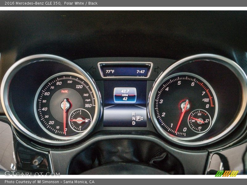 Polar White / Black 2016 Mercedes-Benz GLE 350