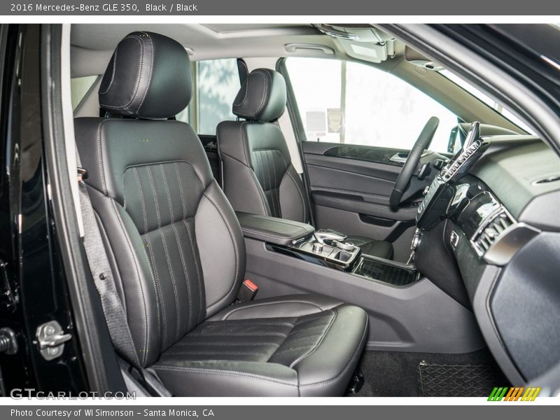 Black / Black 2016 Mercedes-Benz GLE 350