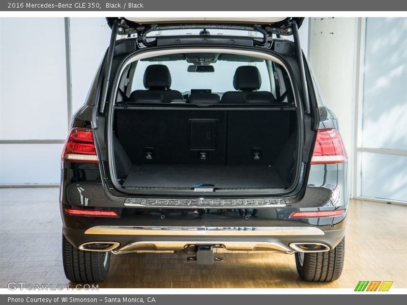 Black / Black 2016 Mercedes-Benz GLE 350