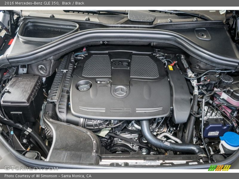 Black / Black 2016 Mercedes-Benz GLE 350