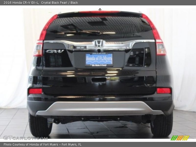 Crystal Black Pearl / Black 2016 Honda CR-V EX-L