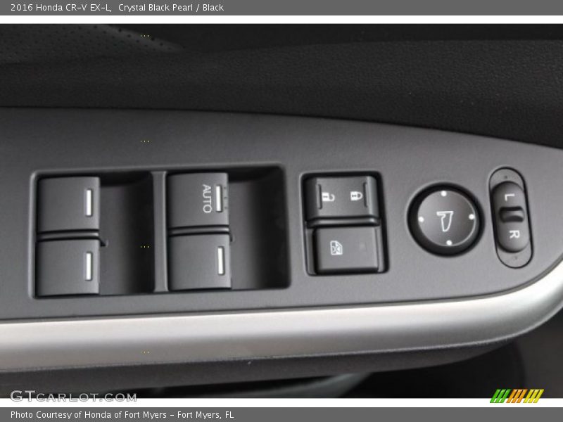 Crystal Black Pearl / Black 2016 Honda CR-V EX-L