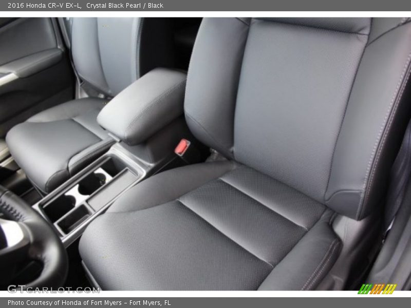 Crystal Black Pearl / Black 2016 Honda CR-V EX-L