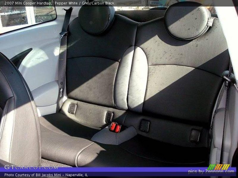 Pepper White / Grey/Carbon Black 2007 Mini Cooper Hardtop