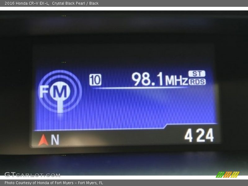 Crystal Black Pearl / Black 2016 Honda CR-V EX-L