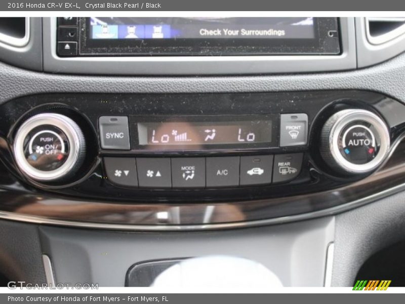 Crystal Black Pearl / Black 2016 Honda CR-V EX-L