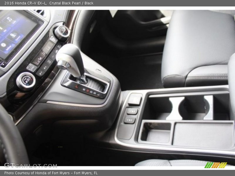 Crystal Black Pearl / Black 2016 Honda CR-V EX-L