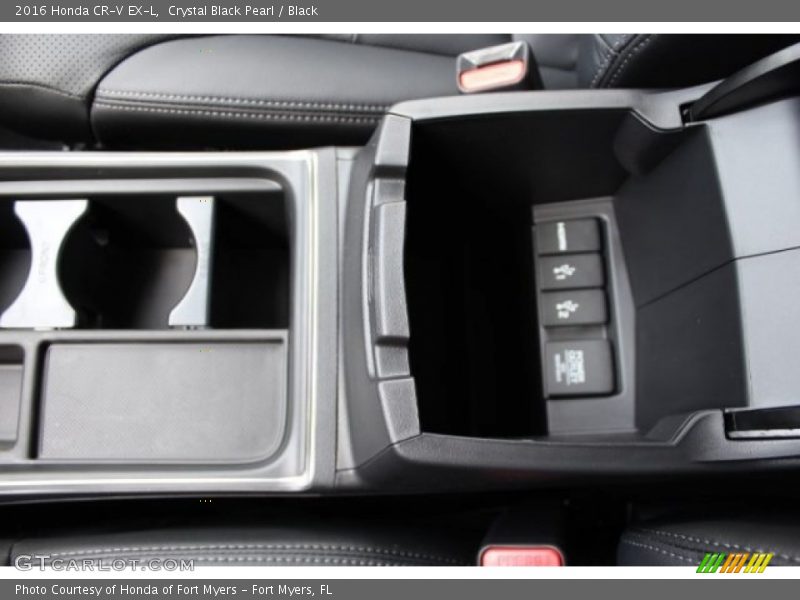 Crystal Black Pearl / Black 2016 Honda CR-V EX-L