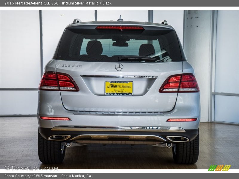 Iridium Silver Metallic / Black 2016 Mercedes-Benz GLE 350