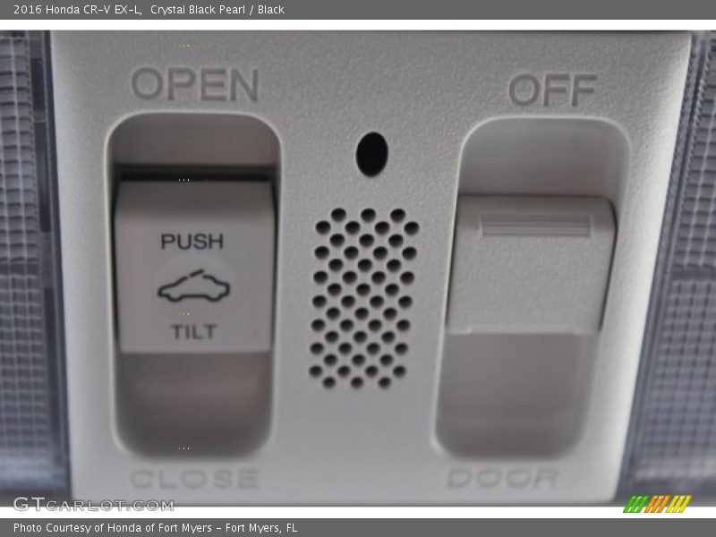Crystal Black Pearl / Black 2016 Honda CR-V EX-L