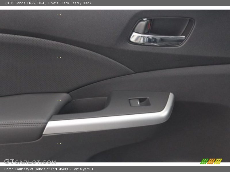 Crystal Black Pearl / Black 2016 Honda CR-V EX-L