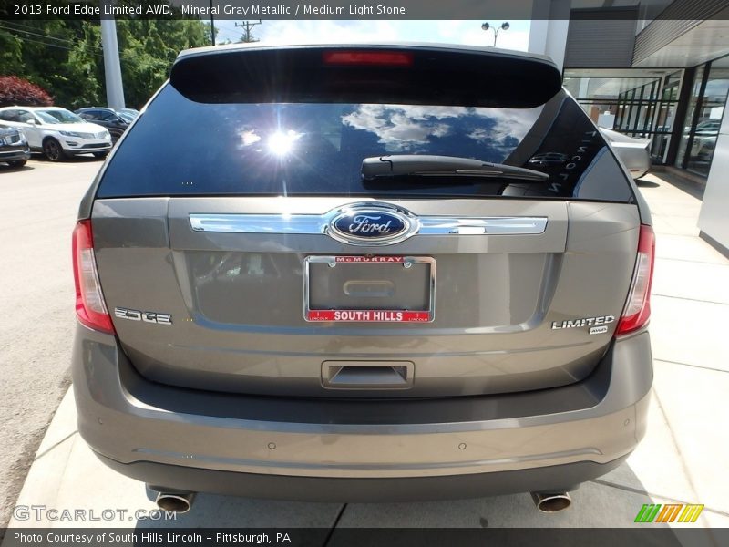 Mineral Gray Metallic / Medium Light Stone 2013 Ford Edge Limited AWD