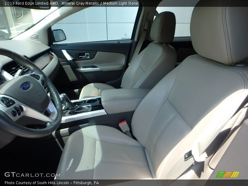 Mineral Gray Metallic / Medium Light Stone 2013 Ford Edge Limited AWD