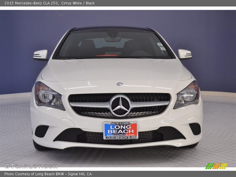 Cirrus White / Black 2015 Mercedes-Benz CLA 250