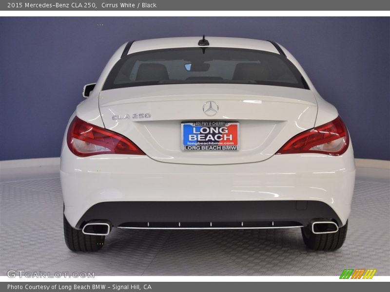 Cirrus White / Black 2015 Mercedes-Benz CLA 250