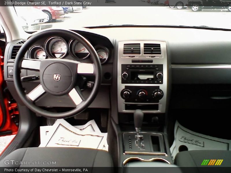 TorRed / Dark Slate Gray 2009 Dodge Charger SE