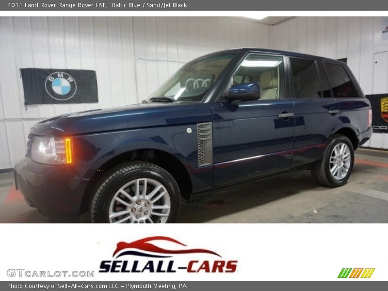 Baltic Blue / Sand/Jet Black 2011 Land Rover Range Rover HSE