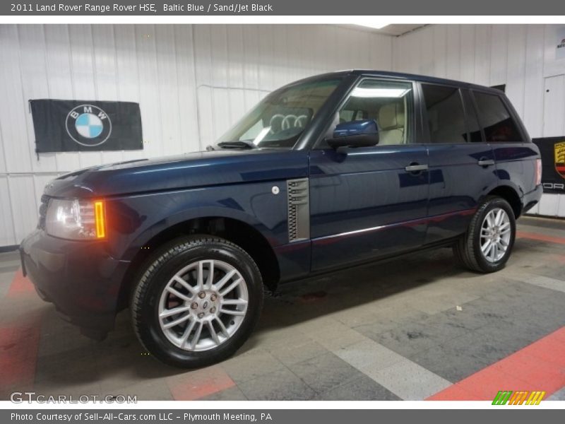 Baltic Blue / Sand/Jet Black 2011 Land Rover Range Rover HSE