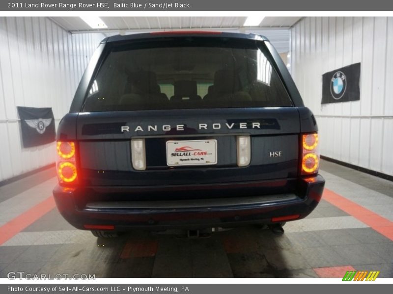 Baltic Blue / Sand/Jet Black 2011 Land Rover Range Rover HSE