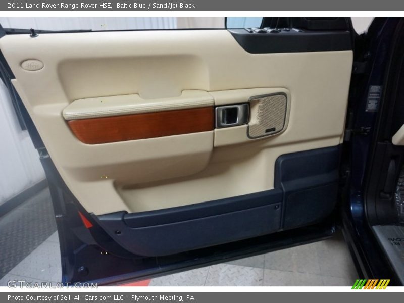 Baltic Blue / Sand/Jet Black 2011 Land Rover Range Rover HSE