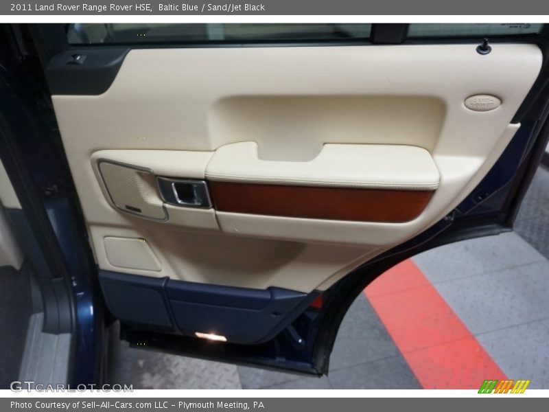 Baltic Blue / Sand/Jet Black 2011 Land Rover Range Rover HSE