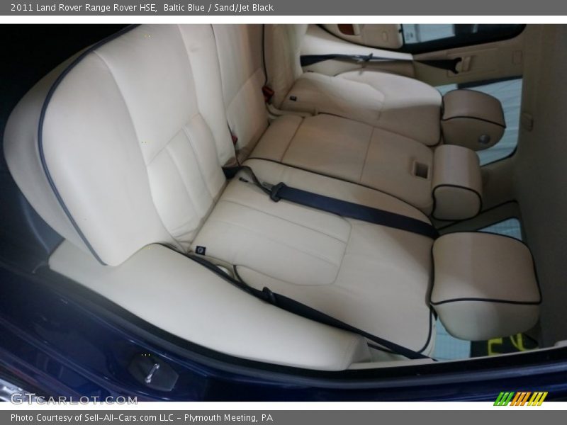 Baltic Blue / Sand/Jet Black 2011 Land Rover Range Rover HSE