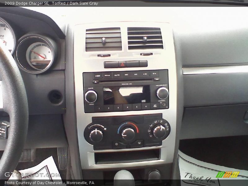 TorRed / Dark Slate Gray 2009 Dodge Charger SE