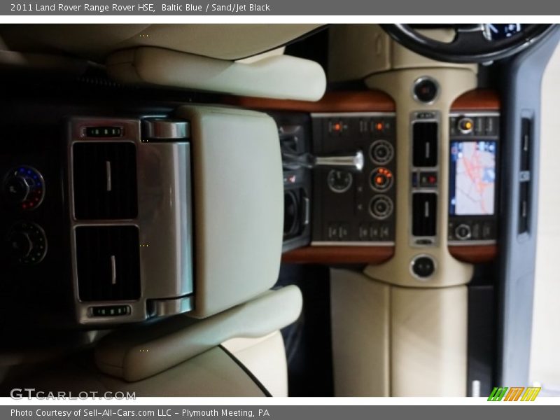 Baltic Blue / Sand/Jet Black 2011 Land Rover Range Rover HSE