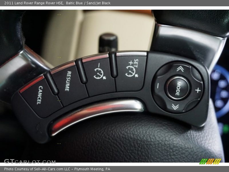 Baltic Blue / Sand/Jet Black 2011 Land Rover Range Rover HSE
