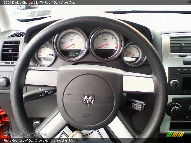 TorRed / Dark Slate Gray 2009 Dodge Charger SE