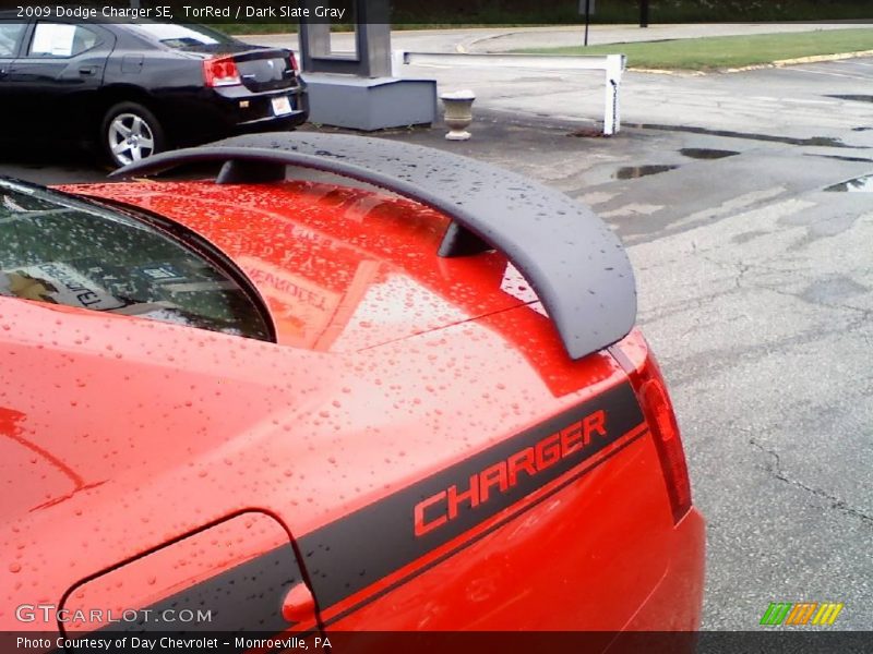 TorRed / Dark Slate Gray 2009 Dodge Charger SE