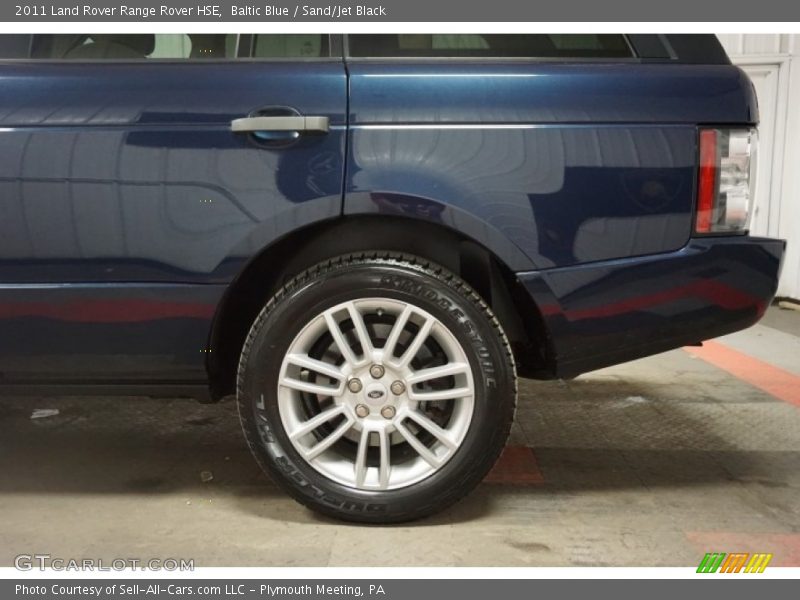 Baltic Blue / Sand/Jet Black 2011 Land Rover Range Rover HSE