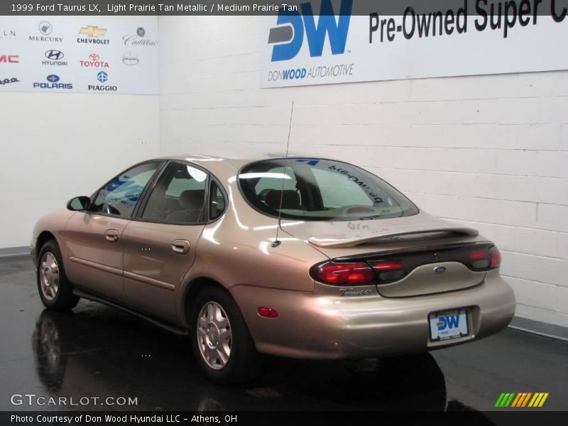 Light Prairie Tan Metallic / Medium Prairie Tan 1999 Ford Taurus LX