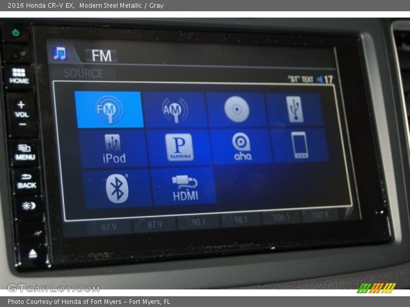 Modern Steel Metallic / Gray 2016 Honda CR-V EX