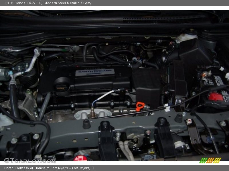 Modern Steel Metallic / Gray 2016 Honda CR-V EX