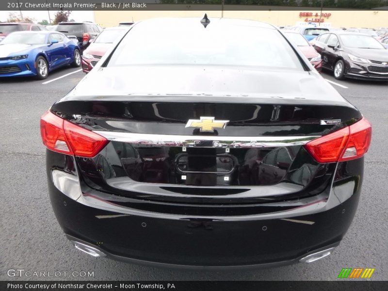 Black / Jet Black 2017 Chevrolet Impala Premier