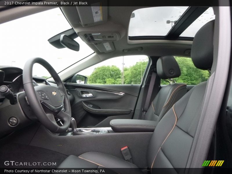 Black / Jet Black 2017 Chevrolet Impala Premier