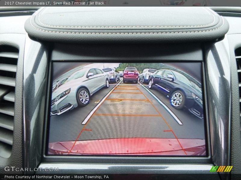Siren Red Tintcoat / Jet Black 2017 Chevrolet Impala LT