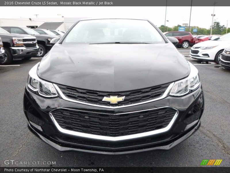 Mosaic Black Metallic / Jet Black 2016 Chevrolet Cruze LS Sedan