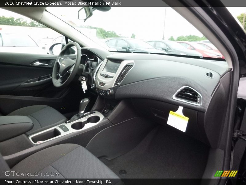 Mosaic Black Metallic / Jet Black 2016 Chevrolet Cruze LS Sedan