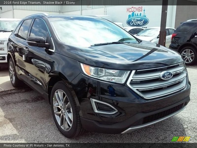 Shadow Black / Ebony 2016 Ford Edge Titanium