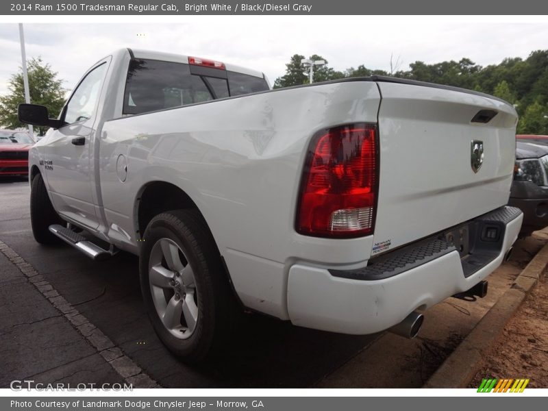 Bright White / Black/Diesel Gray 2014 Ram 1500 Tradesman Regular Cab