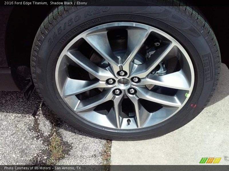 Shadow Black / Ebony 2016 Ford Edge Titanium