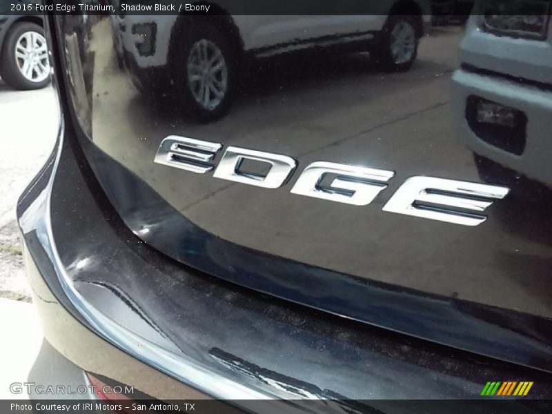 Shadow Black / Ebony 2016 Ford Edge Titanium