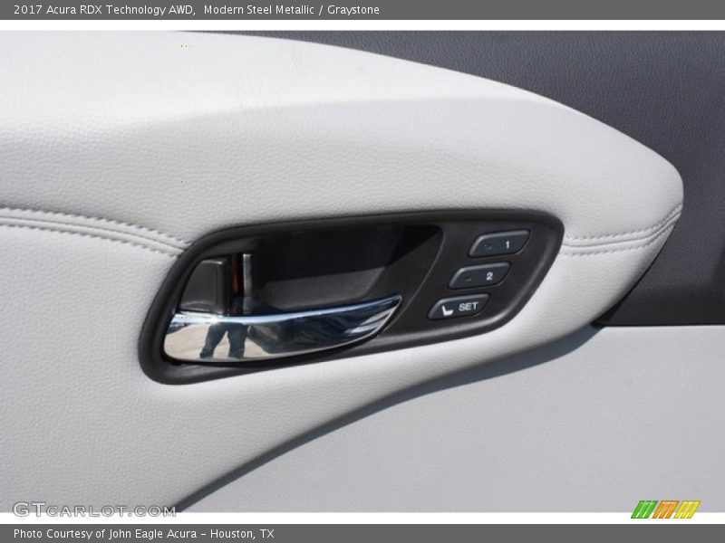 Modern Steel Metallic / Graystone 2017 Acura RDX Technology AWD