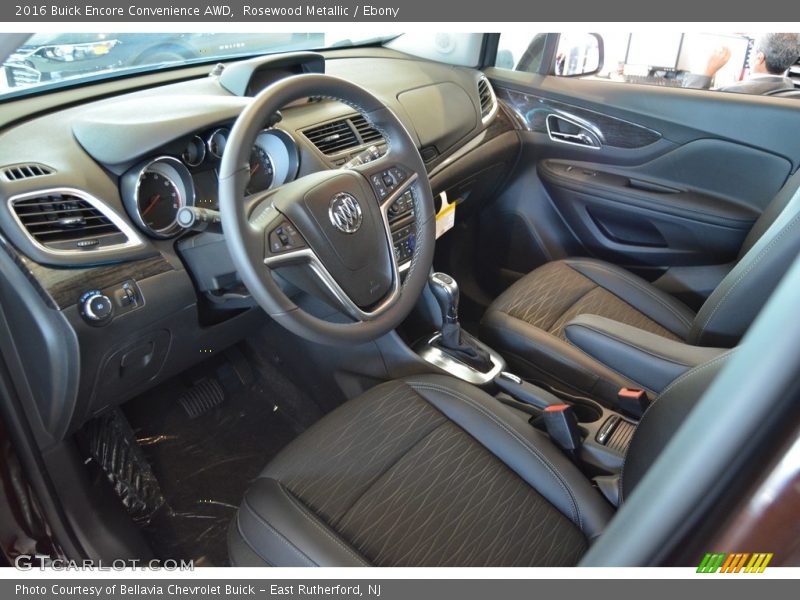 Rosewood Metallic / Ebony 2016 Buick Encore Convenience AWD
